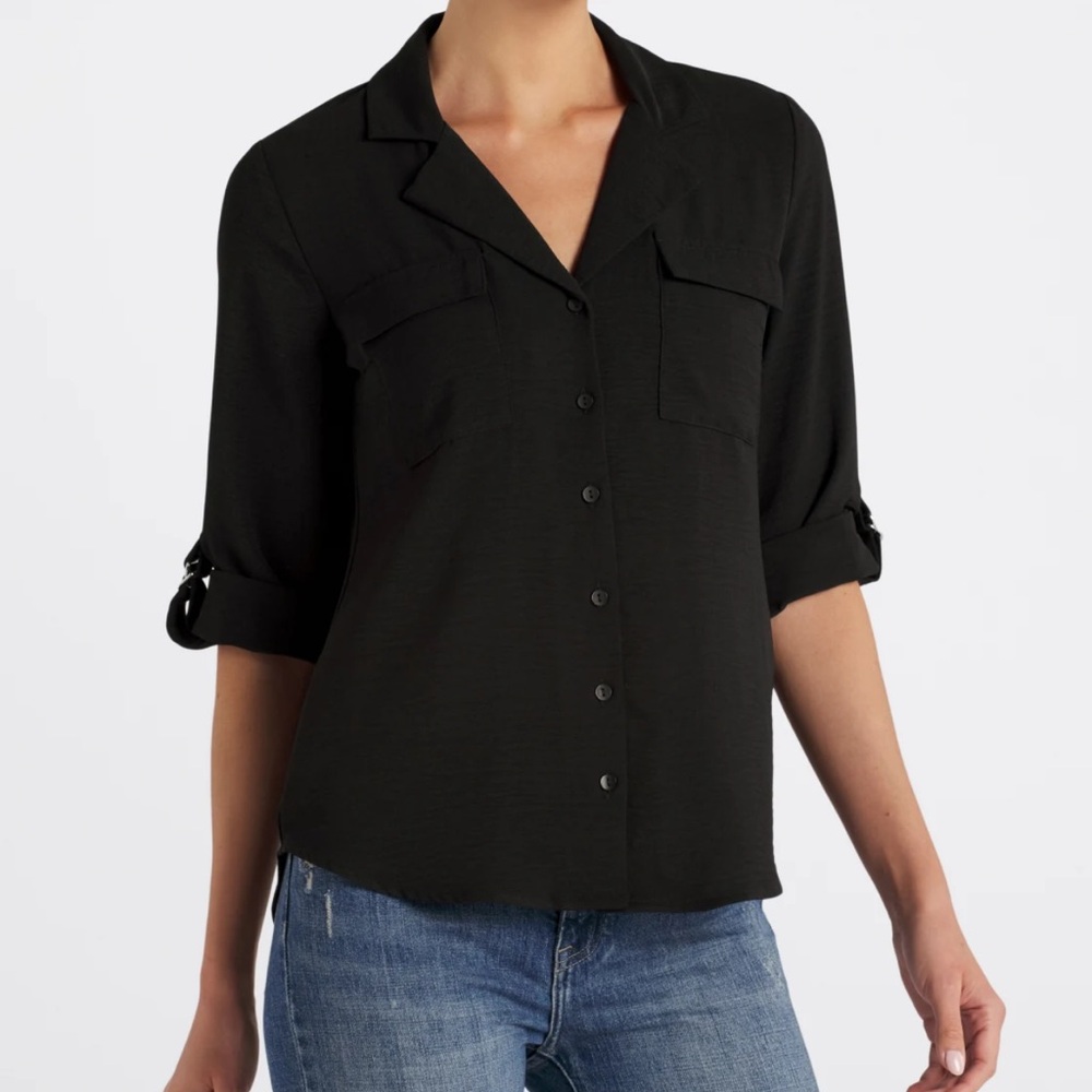 Fortune + Ivy Stitch Fix top large
Hannah Button Down Blouse